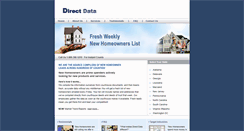 Desktop Screenshot of directdatainc.com